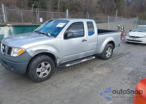 2008 Nissan Frontier Se from USA, damaged, VIN 1N6AD06UX8C442729
